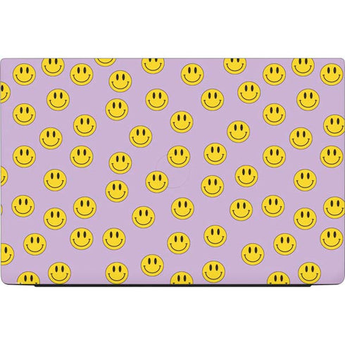 Purple Happy Face Pattern Dell Vostro Skin