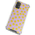 Purple Happy Face Pattern Galaxy A32 5G Clear Case