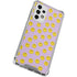 Purple Happy Face Pattern Galaxy A53 5G Clear Case
