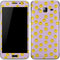 Purple Happy Face Pattern Galaxy J3 Skin