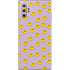 Purple Happy Face Pattern Galaxy Note 10 Plus Skin