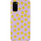 Purple Happy Face Pattern Galaxy S20 Lite Case