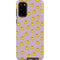 Purple Happy Face Pattern Galaxy S20 Pro Case