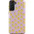 Purple Happy Face Pattern Galaxy S21 FE Pro Case