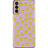 Purple Happy Face Pattern Galaxy S21 Plus 5G Skin