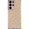 Purple Happy Face Pattern Galaxy S21 Ultra 5G Skin