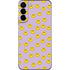 Purple Happy Face Pattern Galaxy S22 Plus Skin