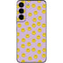 Purple Happy Face Pattern Galaxy S22 Skin