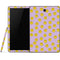 Purple Happy Face Pattern Samsung Galaxy Tab Skin