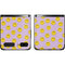 Purple Happy Face Pattern Galaxy Z Flip Skin