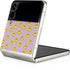 Purple Happy Face Pattern Galaxy Z Flip3 5G Skin