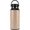 Purple Happy Face Pattern Hydro Flask 32oz Wide Mouth Skin