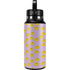 Purple Happy Face Pattern Hydro Flask 32oz Wide Mouth Skin