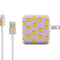 Purple Happy Face Pattern iPad Charger (10W USB) Skin