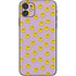 Purple Happy Face Pattern iPhone 11 Skin