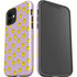 Purple Happy Face Pattern iPhone 12 Impact Case