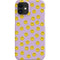Purple Happy Face Pattern iPhone 12 Mini Lite Case