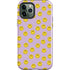 Purple Happy Face Pattern iPhone 12 Pro Impact Case