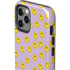 Purple Happy Face Pattern iPhone 12 Pro Impact Case