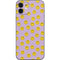Purple Happy Face Pattern iPhone 12 Skin
