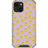 Purple Happy Face Pattern iPhone 13 Mini Clear Case