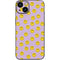 Purple Happy Face Pattern iPhone 13 Skin