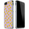 Purple Happy Face Pattern iPhone SE (2nd & 3rd Gen) Clear Case