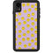 Purple Happy Face Pattern iPhone XR Waterproof Case