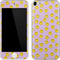 Purple Happy Face Pattern Apple iPod Skin