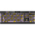 Purple Happy Face Pattern K95 RGB PLATINUM Mechanical Gaming Keyboard Skin