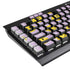 Purple Happy Face Pattern K95 RGB PLATINUM Mechanical Gaming Keyboard Skin