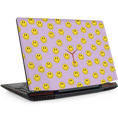 Purple Happy Face Pattern Legion Y720 Skin