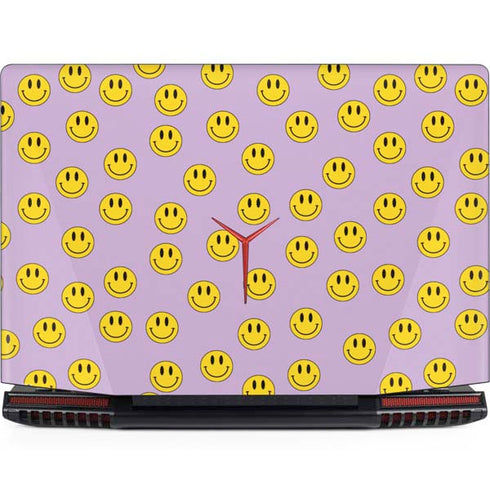 Purple Happy Face Pattern Legion Y720 Skin