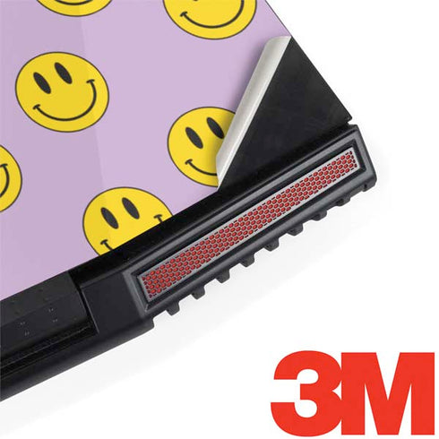 Purple Happy Face Pattern Legion Y720 Skin
