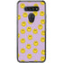 Purple Happy Face Pattern LG K51/Q51 Clear Case