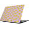Purple Happy Face Pattern Apple MacBook Skin