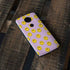 Purple Happy Face Pattern Moto E5 Plus Skin