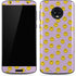 Purple Happy Face Pattern Moto G6 Skin