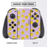 Purple Happy Face Pattern Nintendo Switch Bundle Skin