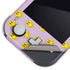 Purple Happy Face Pattern Nintendo Switch Lite Skin