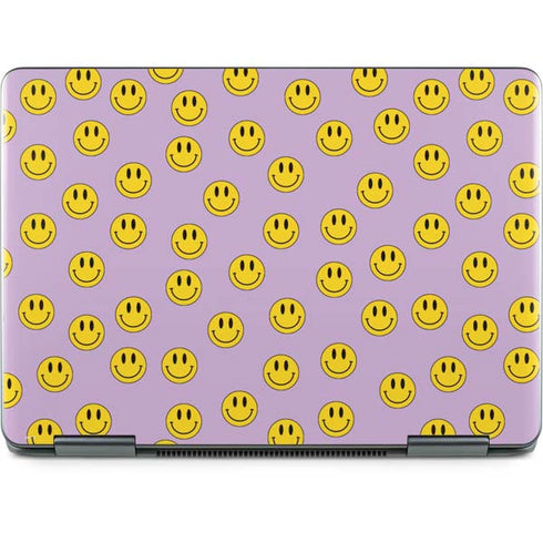 Purple Happy Face Pattern Notebook 9 Pro 13in (2017) Skin