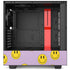 Purple Happy Face Pattern NZXT H510 Compact ATX Mid-Tower Case Skin