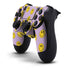 Purple Happy Face Pattern PS4 Controller Skin