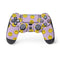 Purple Happy Face Pattern PS4 Pro/Slim Controller Skin
