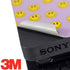 Purple Happy Face Pattern PS4 Slim Skin