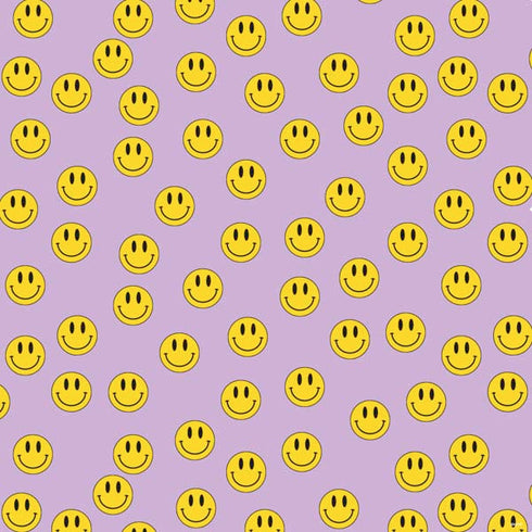 Purple Happy Face Pattern PS4 Slim Skin