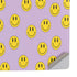 Purple Happy Face Pattern PS5 Console Skin