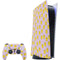 Purple Happy Face Pattern PS5 Digital Edition Bundle Skin