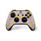 Purple Happy Face Pattern Xbox One X Controller Skin