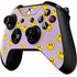 Purple Happy Face Pattern Xbox One X Controller Skin